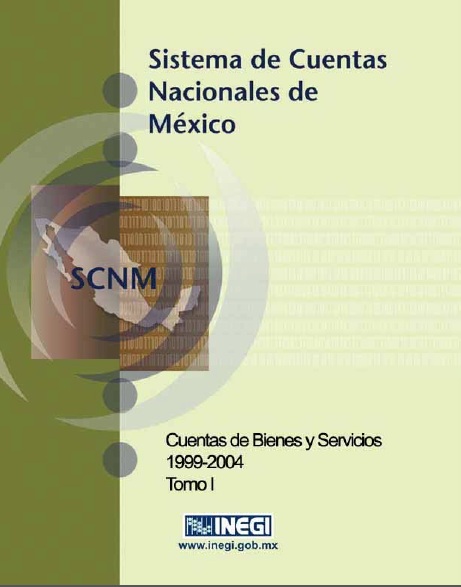 Portada de Sistema de cuentas nacionales de México, Tomo I